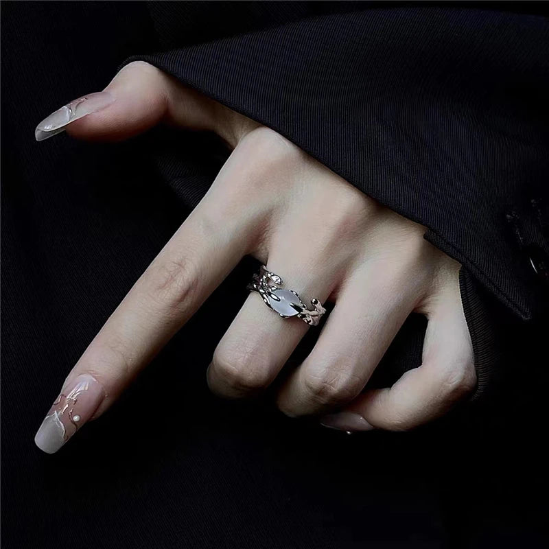 Punk Harajuku Gothic Thorn Ring